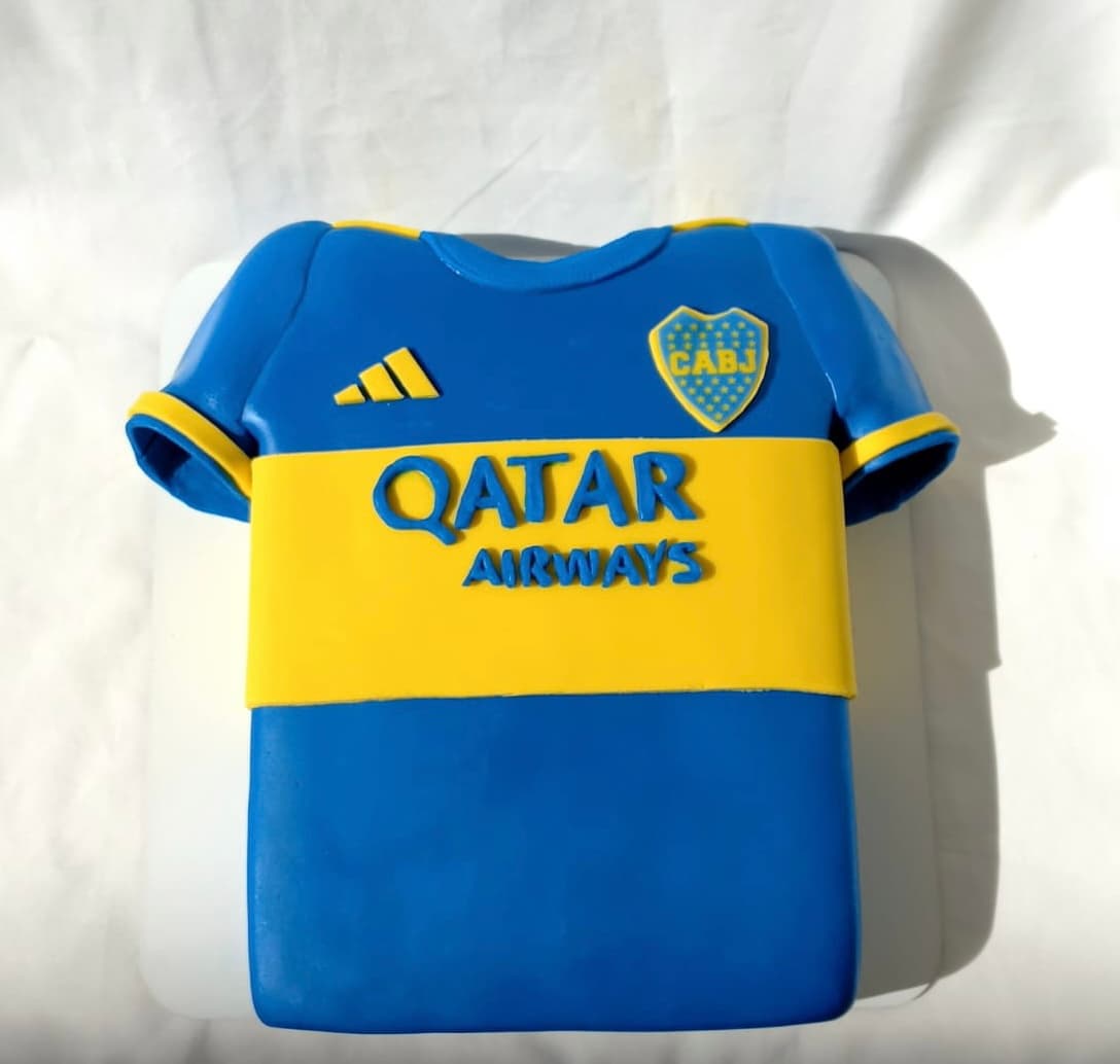 Imagen del producto Torta camiseta de Boca ( Mediana)